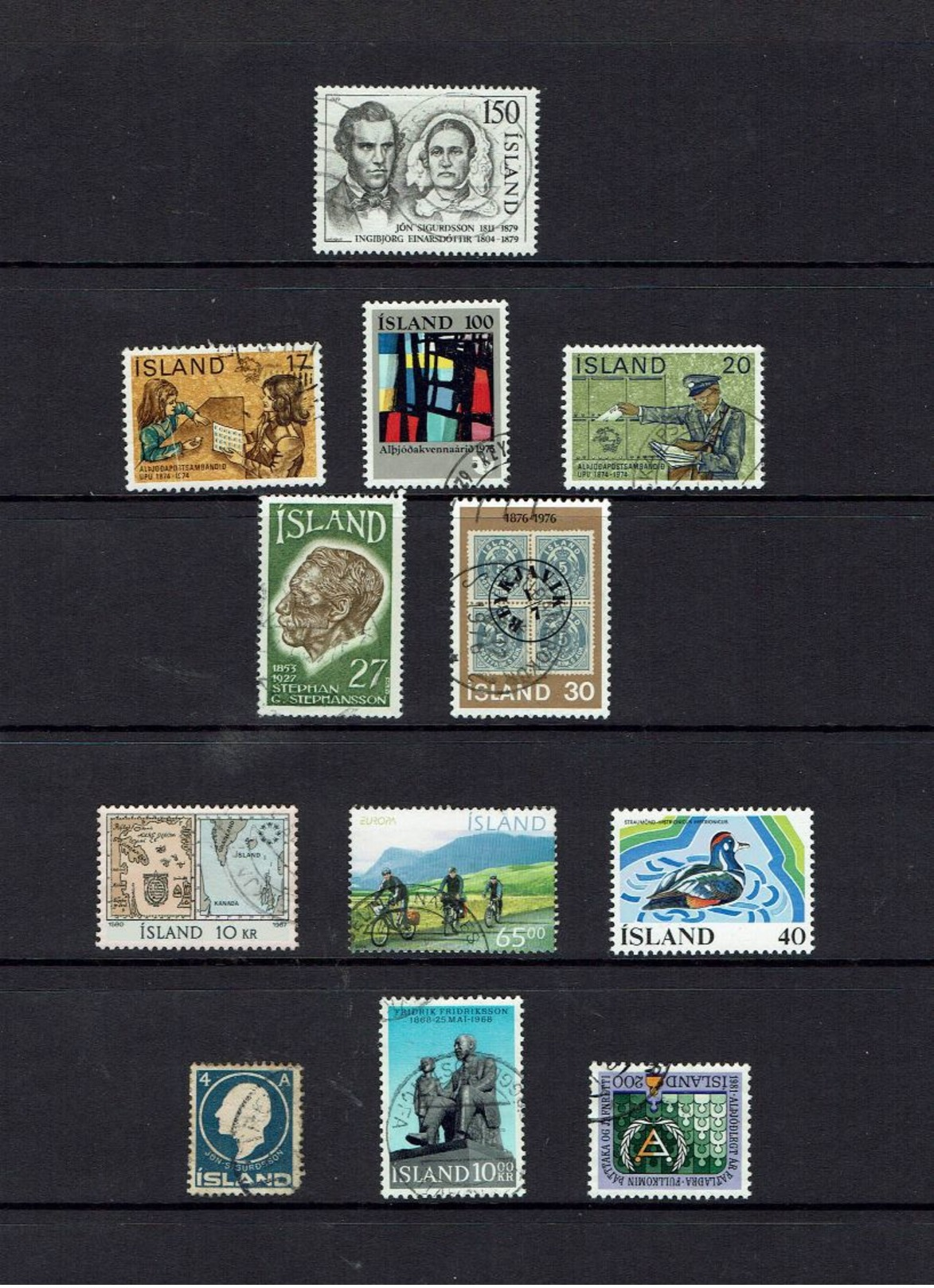 ICELAND...mixed Condition...mostly Used - Lots & Kiloware (mixtures) - Max. 999 Stamps