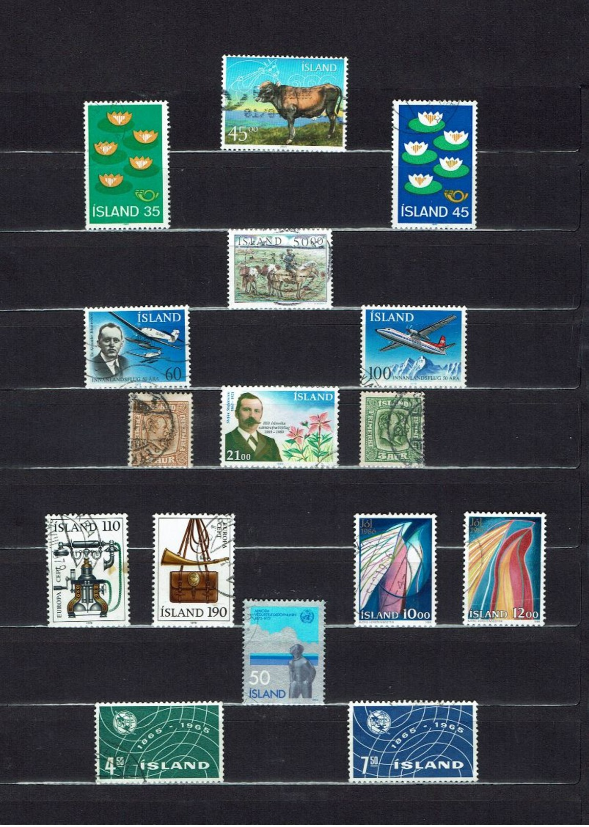 ICELAND...mixed Condition...mostly Used - Lots & Kiloware (mixtures) - Max. 999 Stamps