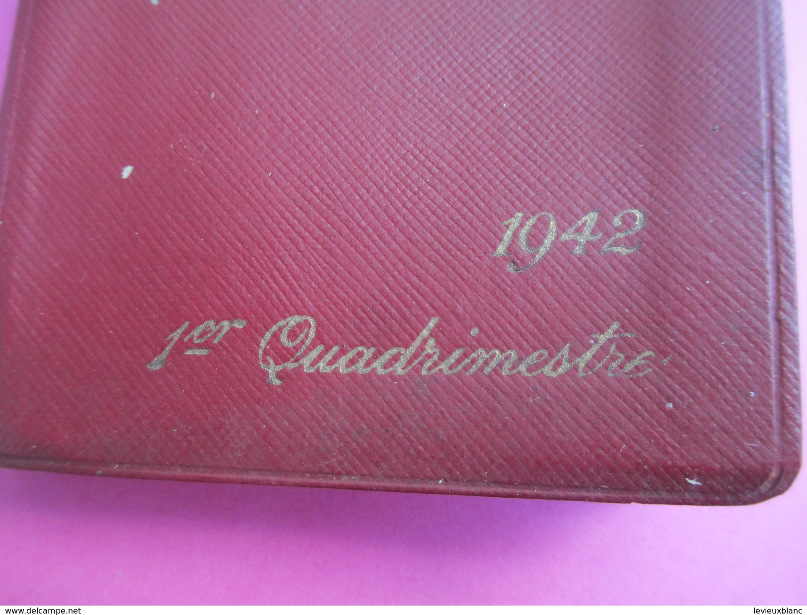 Agenda-Calendrier/Carnet Médical/Visites/1er Quadrimestre 1942/Labo.Drouet & Plet/RUEIL MALMAISON/ 1942           CAL359 - Kleinformat : 1941-60