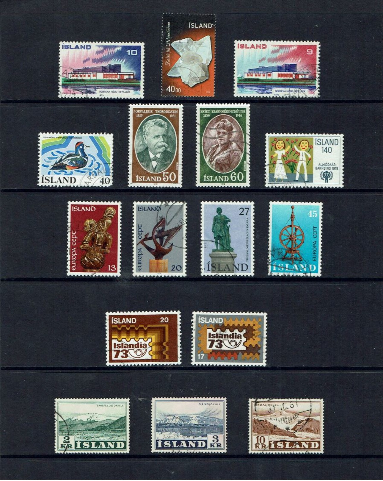 ICELAND...mixed Condition...mostly Used - Lots & Kiloware (mixtures) - Max. 999 Stamps