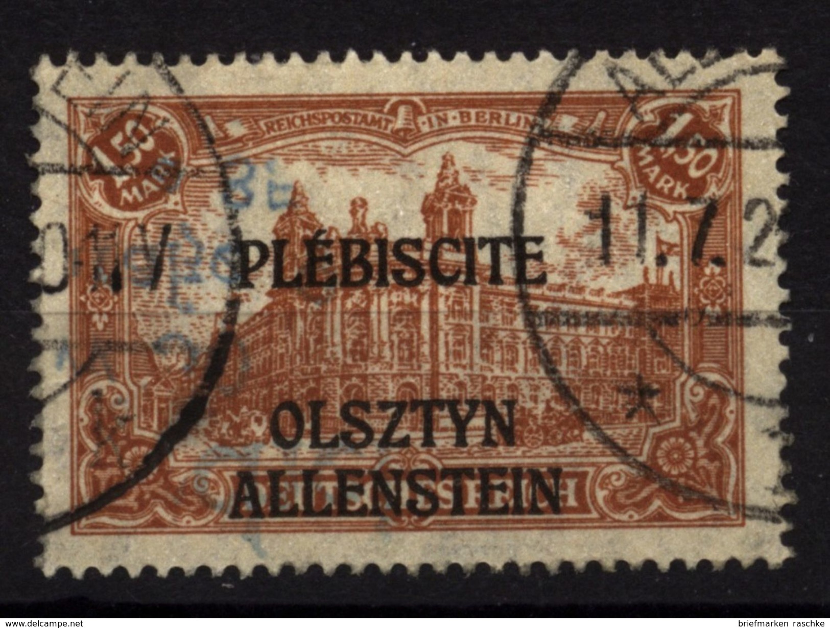 Allenstein,Nr.12b,o,gep. - Sonstige & Ohne Zuordnung