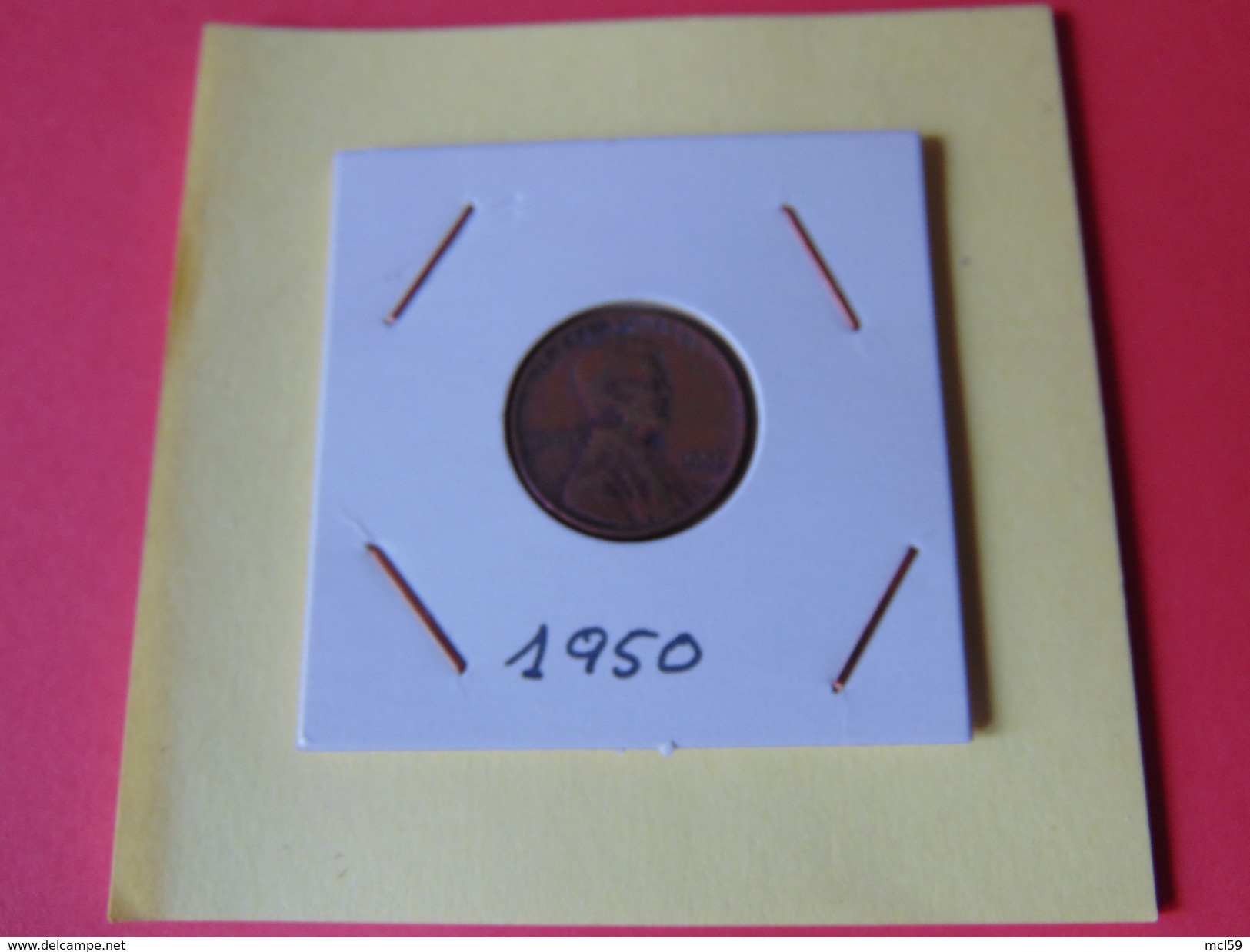 Lincoln 1950 - 1909-1958: Lincoln, Wheat Ears Reverse