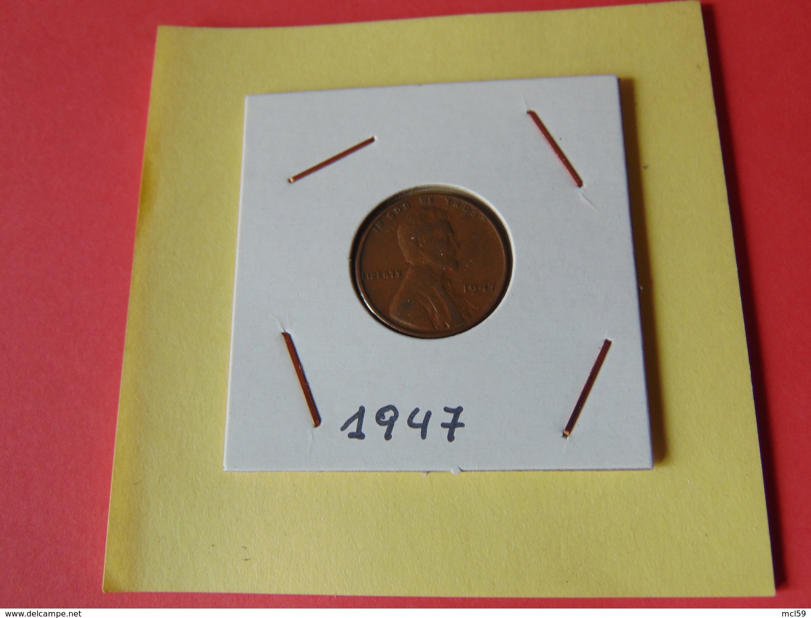 Lincoln 1947 - 1909-1958: Lincoln, Wheat Ears Reverse