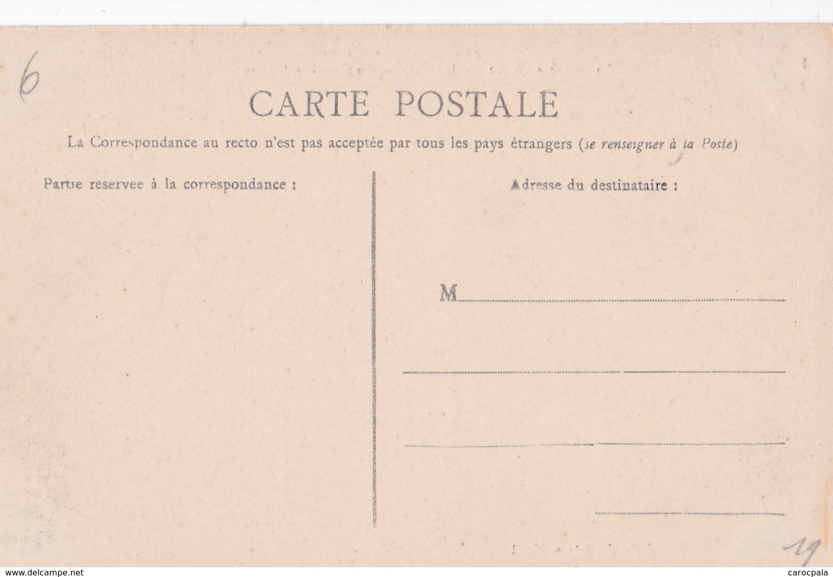 Carte 1915 USSEL / LA SOUS PREFECTURE - Ussel