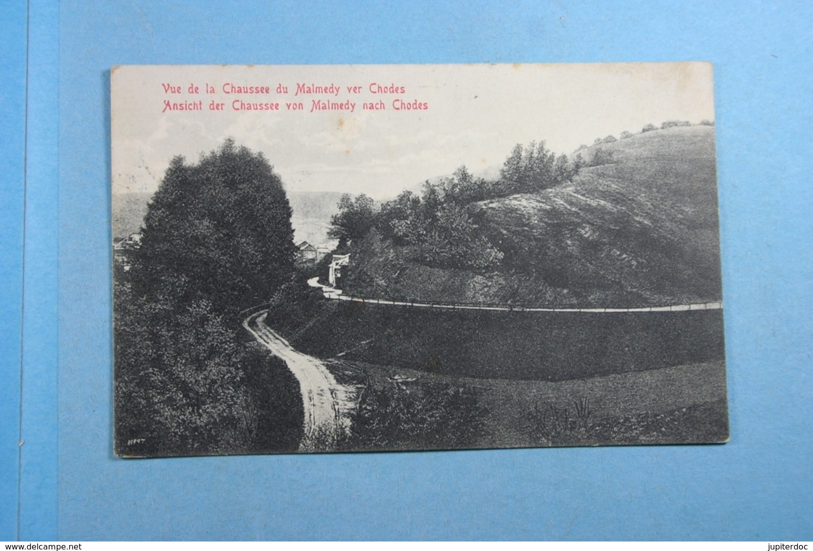 Vue De La Chaussée De Malmedy Vers Chodes - Malmedy