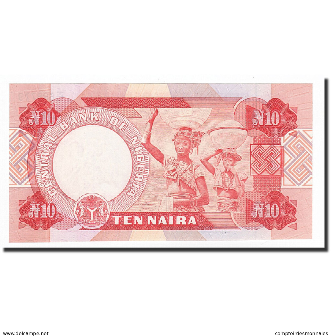 Billet, Nigéria, 10 Naira, UNDATED (1984), KM:25e, SPL+ - Nigeria
