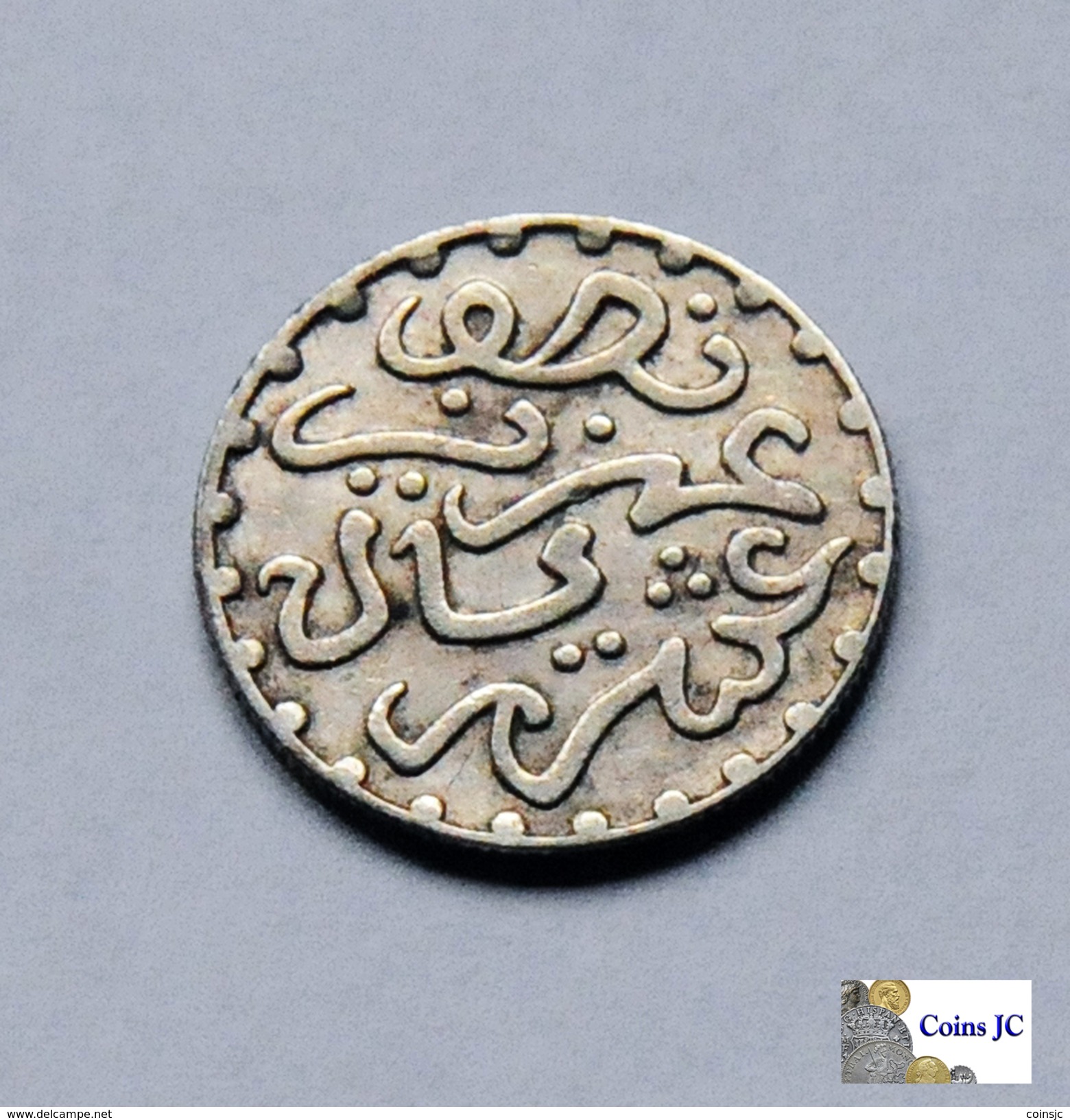 Morocco - 1/2 Dirham - AH1320:1903 - Maroc