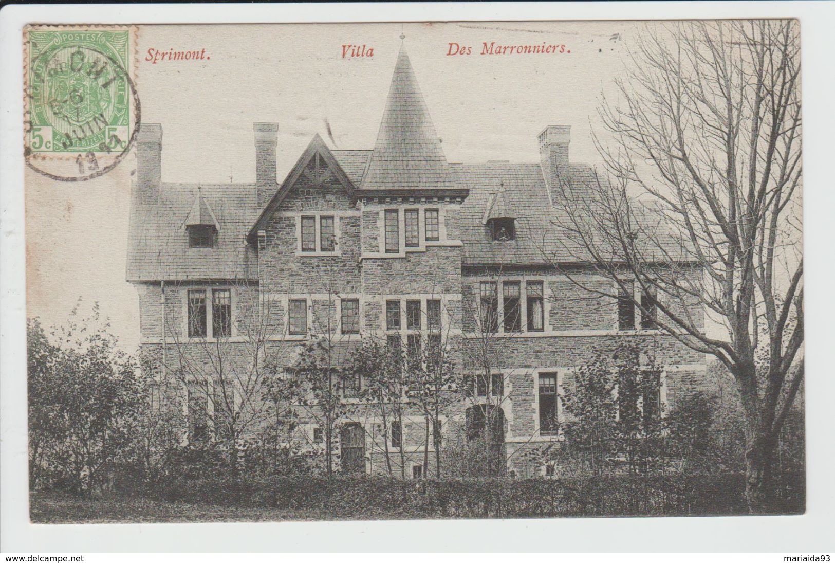 SPRIMONT - BELGIQUE - VILLA DES MARRONNIERS - Sprimont