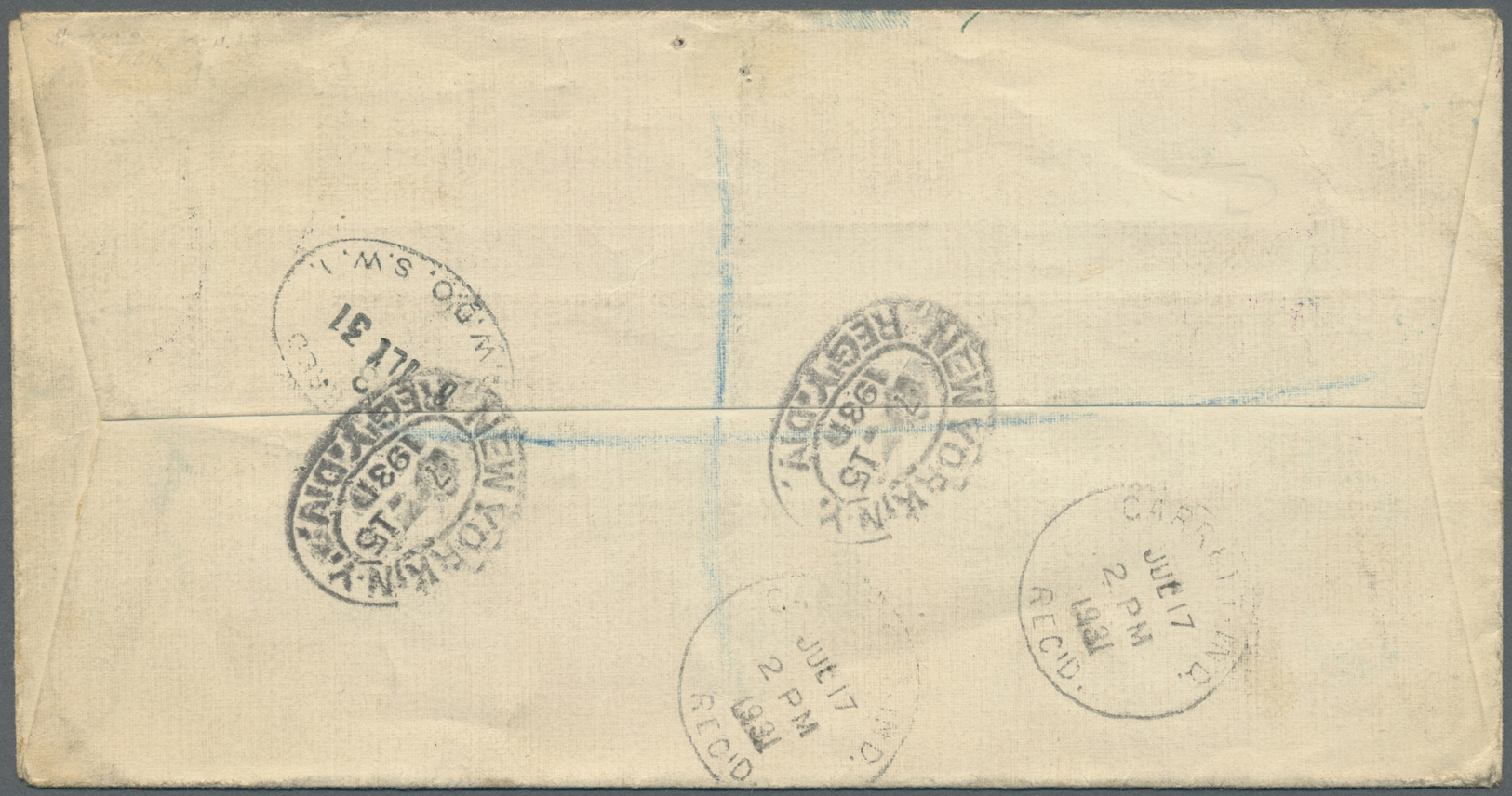 Br Thematik: Arktis / Arctic: 1931, WILKINS-ELLSWORTH TRANS-ARCTIC SUBMARINE EXPEDITION, 3 Covers With Same Cachet Repre - Altri & Non Classificati