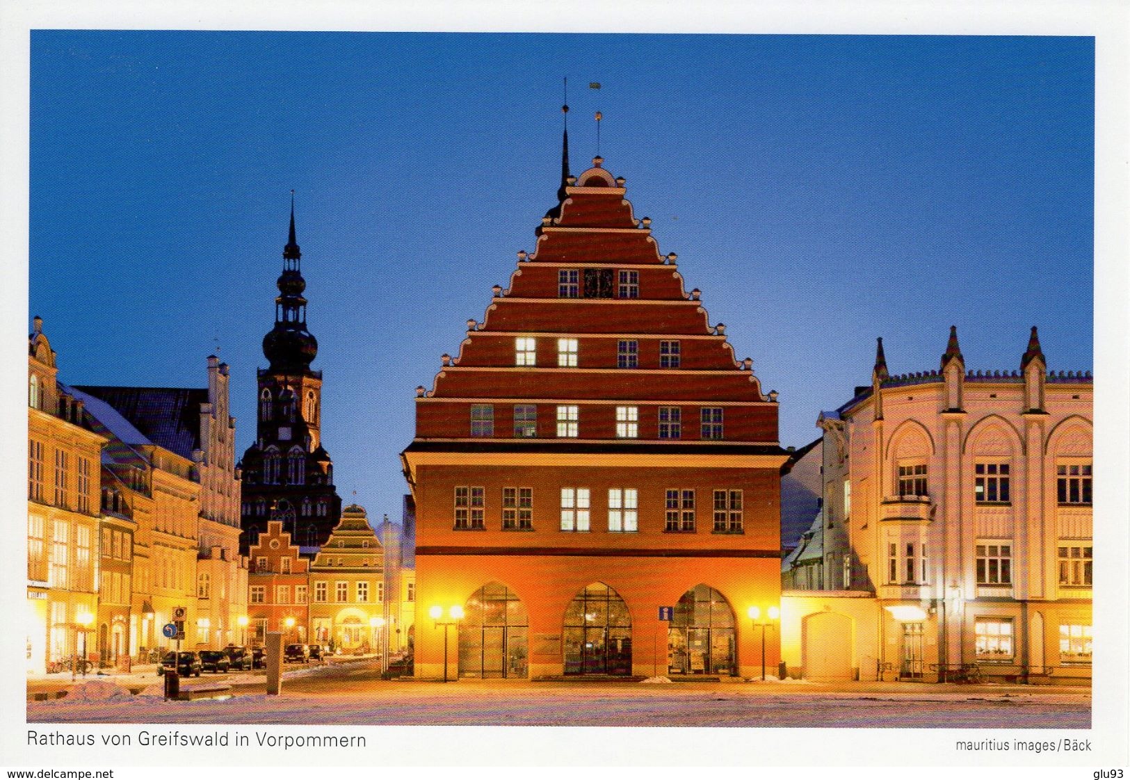 CPM - Rathaus Von Greifswald In Vorpommern - Poméranie - Allemagne - Port Gratuit - Freies Verschiffe - Greifswald