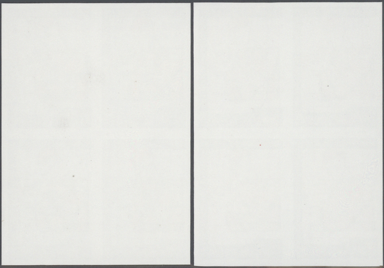 ** Thematik: Malerei, Maler / Painting, Painters: 1996, UN Vienna. Imperforate Block Of 4 + Progressive Proof (6 Phases) - Altri & Non Classificati