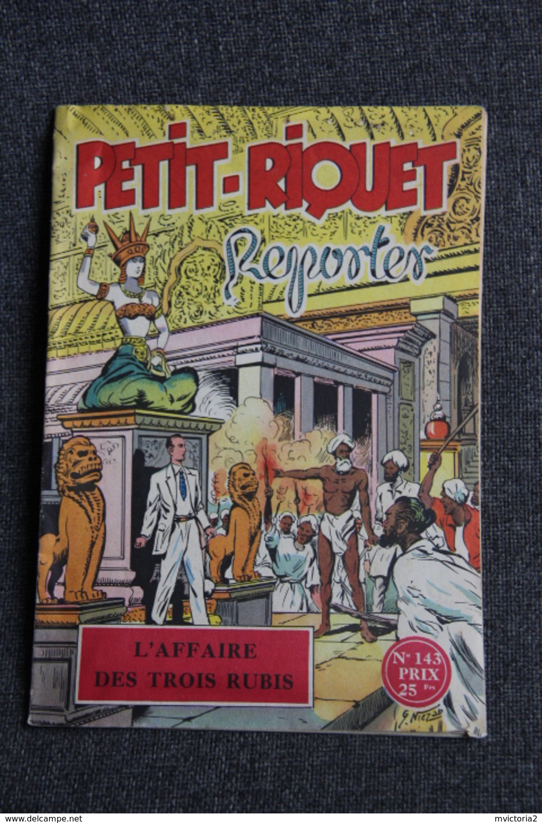 PETIT RIQUET REPORTER, N° 143 : L'Affaire Des Trois Rubis - Autre Magazines