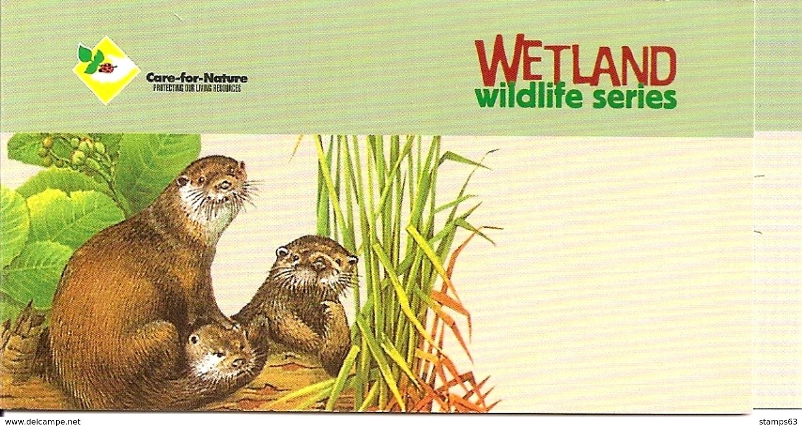 SINGAPORE, 2000, Booklet 41, Wetland Wildlife - Singapore (1959-...)