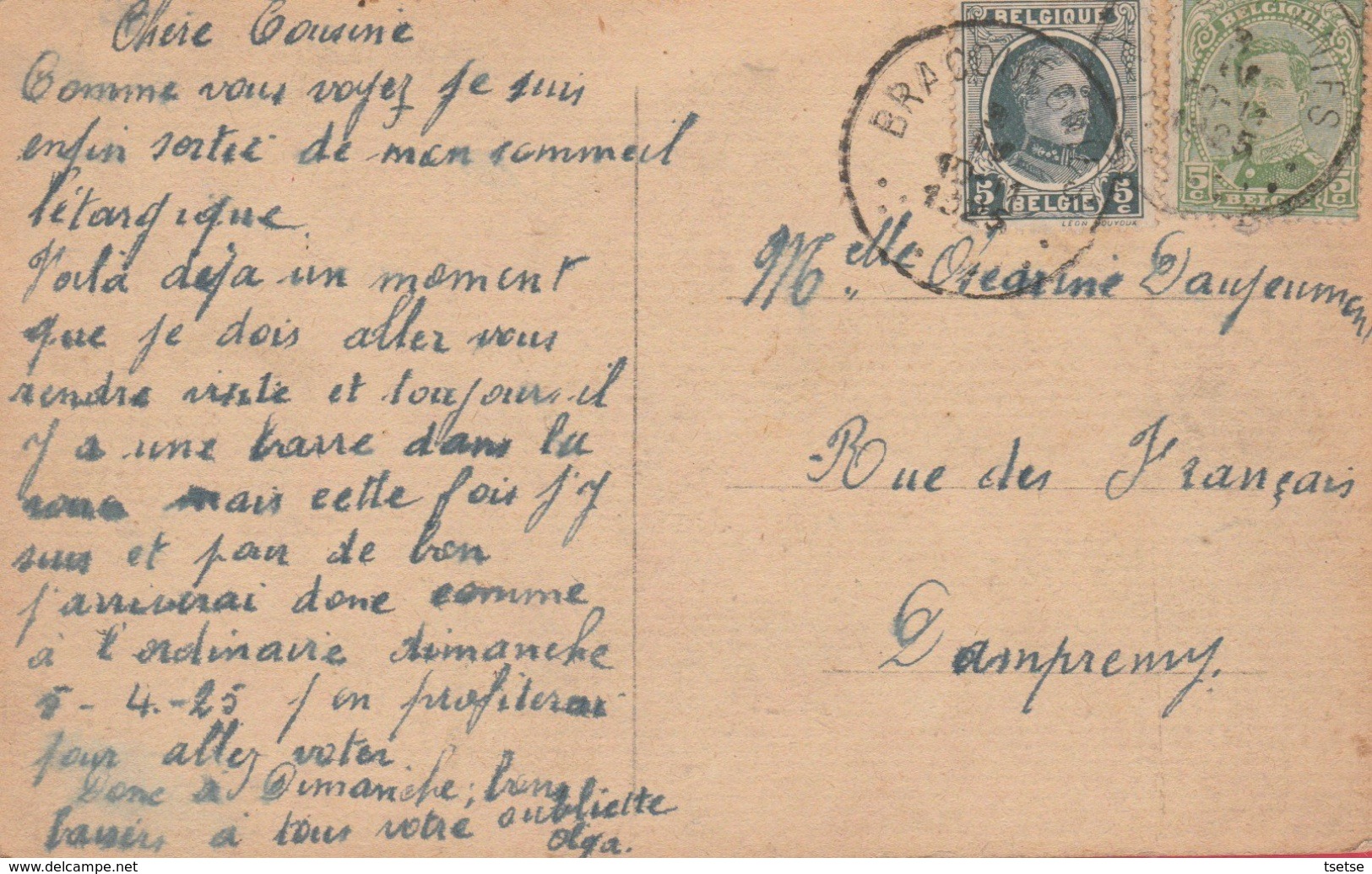 Lessines - Moulin à Eau - 1925  ( Voir Verso ) - Lessen