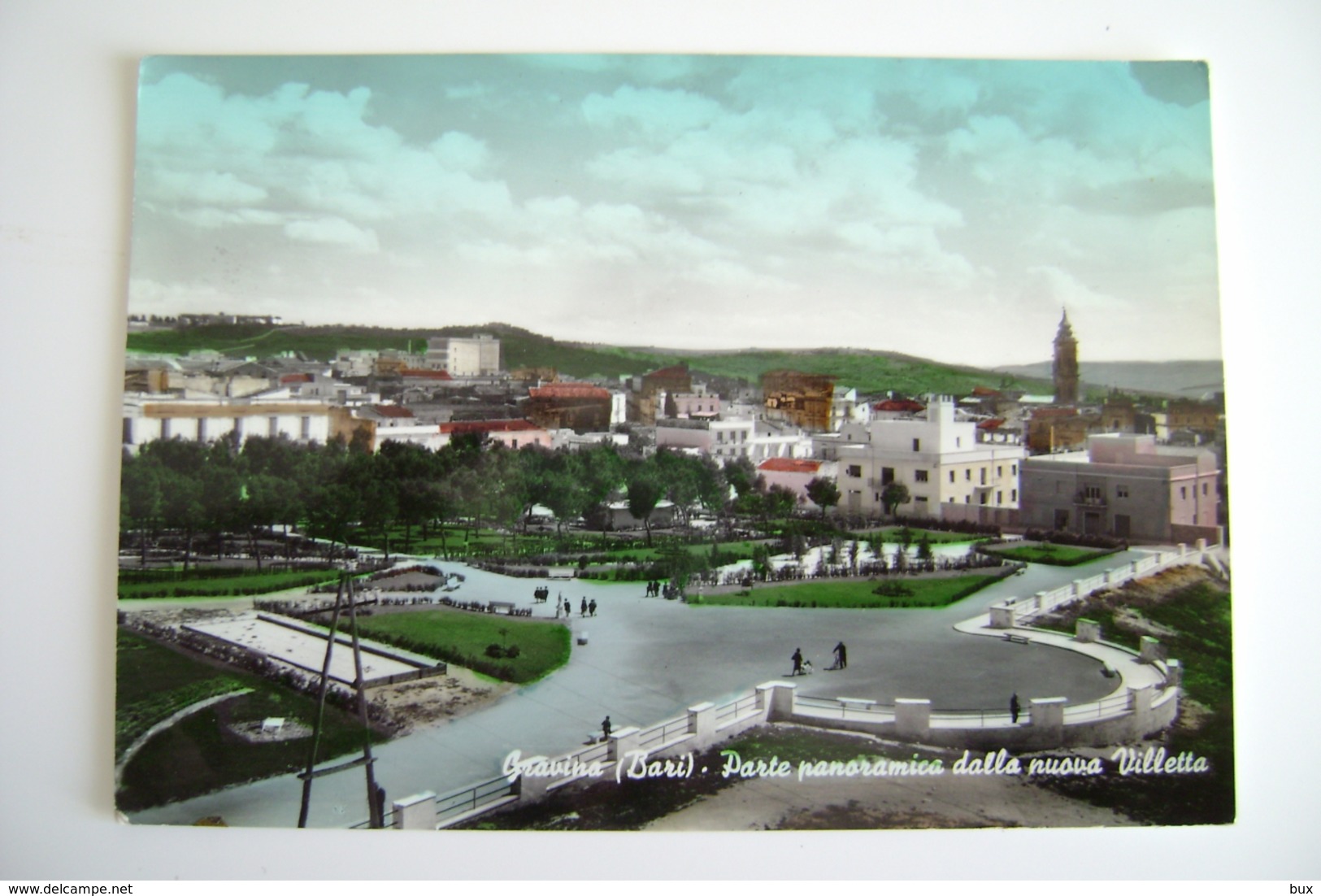 GRAVINA    BARI PUGLIA  VIAGGIATA  COME DA FOTO ACQUERELLATA - Bari