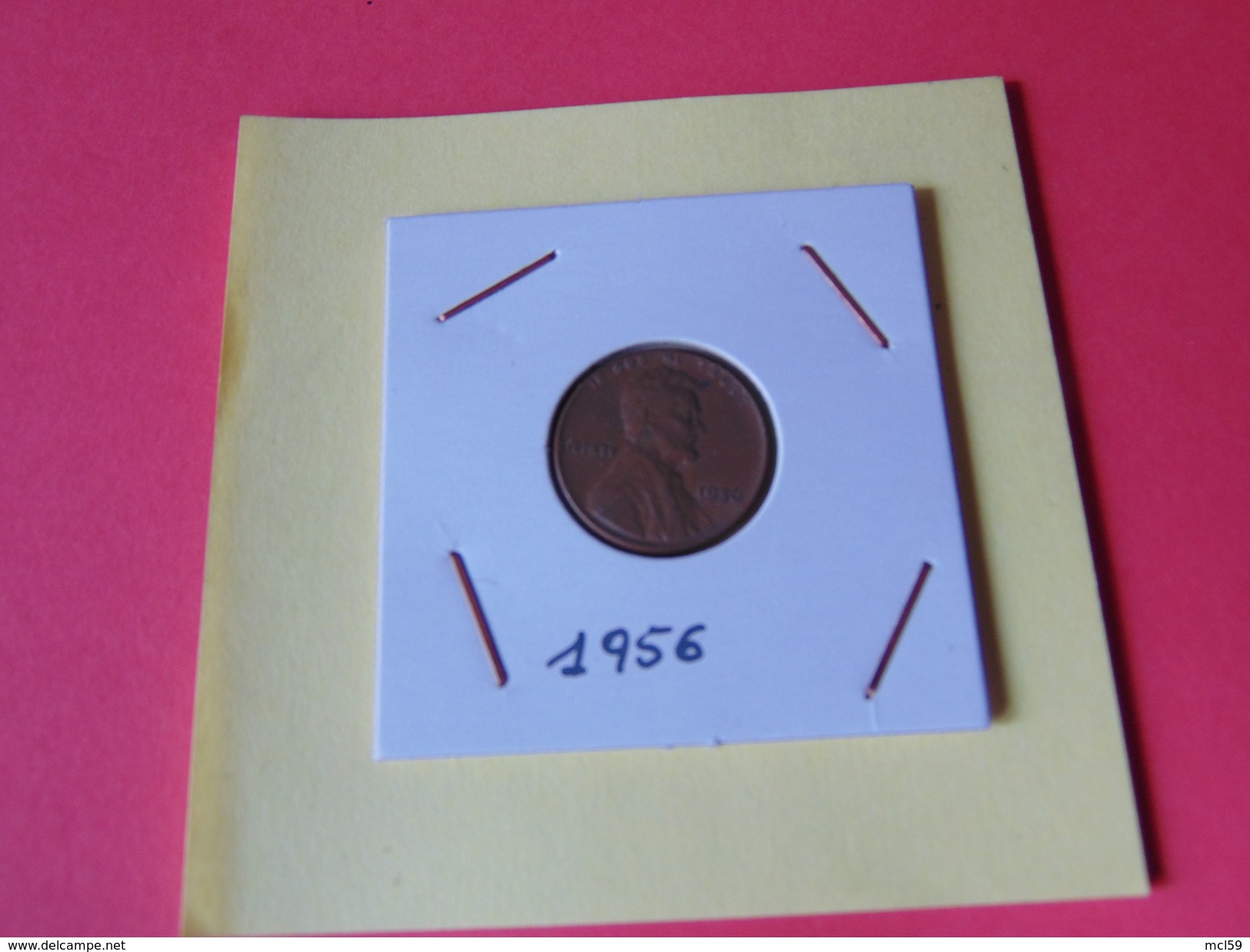 Lincoln 1956 - 1909-1958: Lincoln, Wheat Ears Reverse