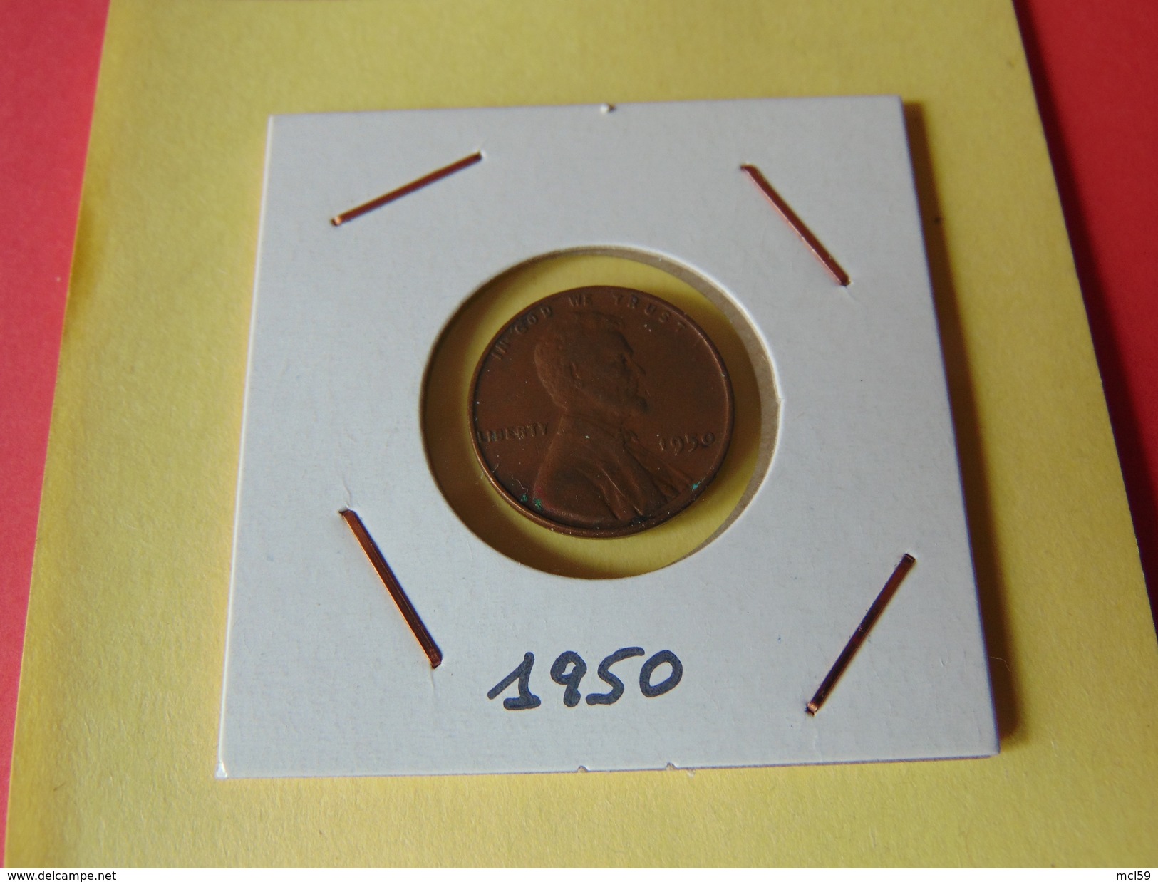 Lincoln 1950 - 1909-1958: Lincoln, Wheat Ears Reverse