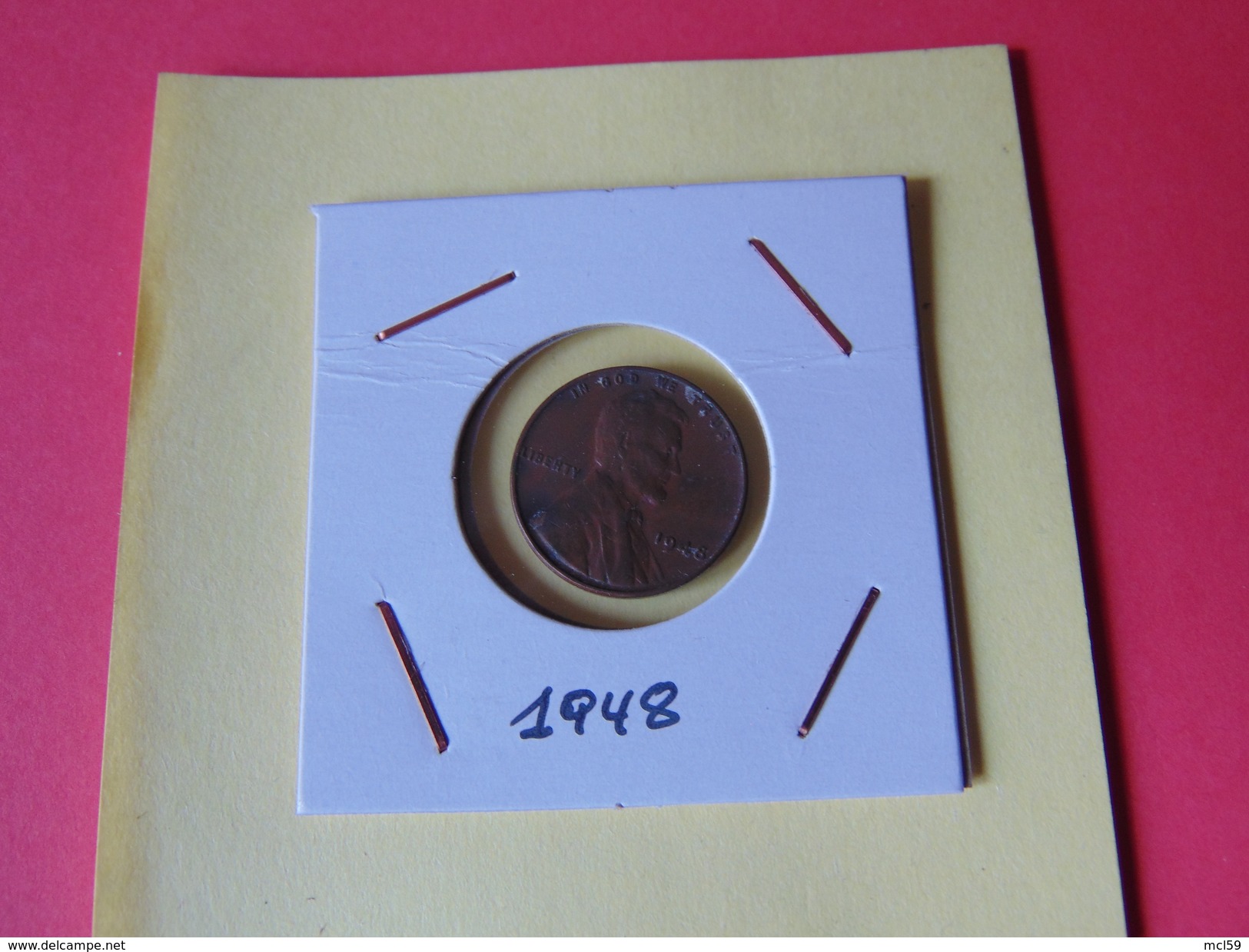 Lincoln 1948 - 1909-1958: Lincoln, Wheat Ears Reverse