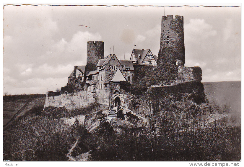 Restaurant "Burg-Café" Bes. J. Kretzer, Alken/Mosel - Ruf Hatzenport 443 - Fremdenzimmer - Zentralheisung - Circ 1956 - Mayen