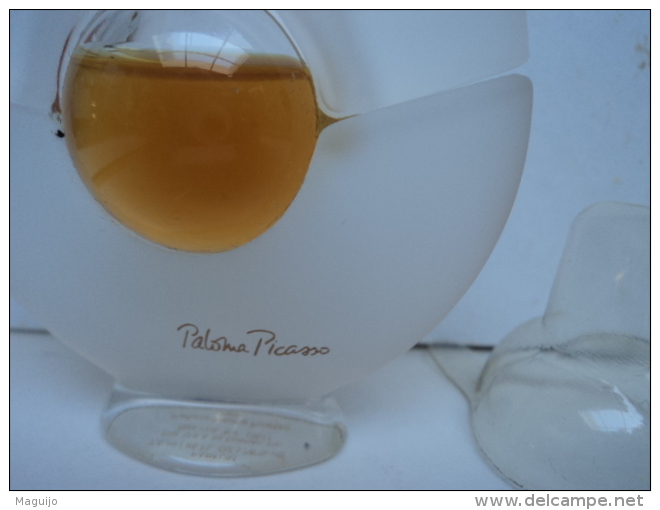 PALOMA PICASSO  PARF  7,5 ML  TOUT EN VERRE  BOUCHON INCLUS   LIRE ET VOIR !! - Miniatures Femmes (sans Boite)