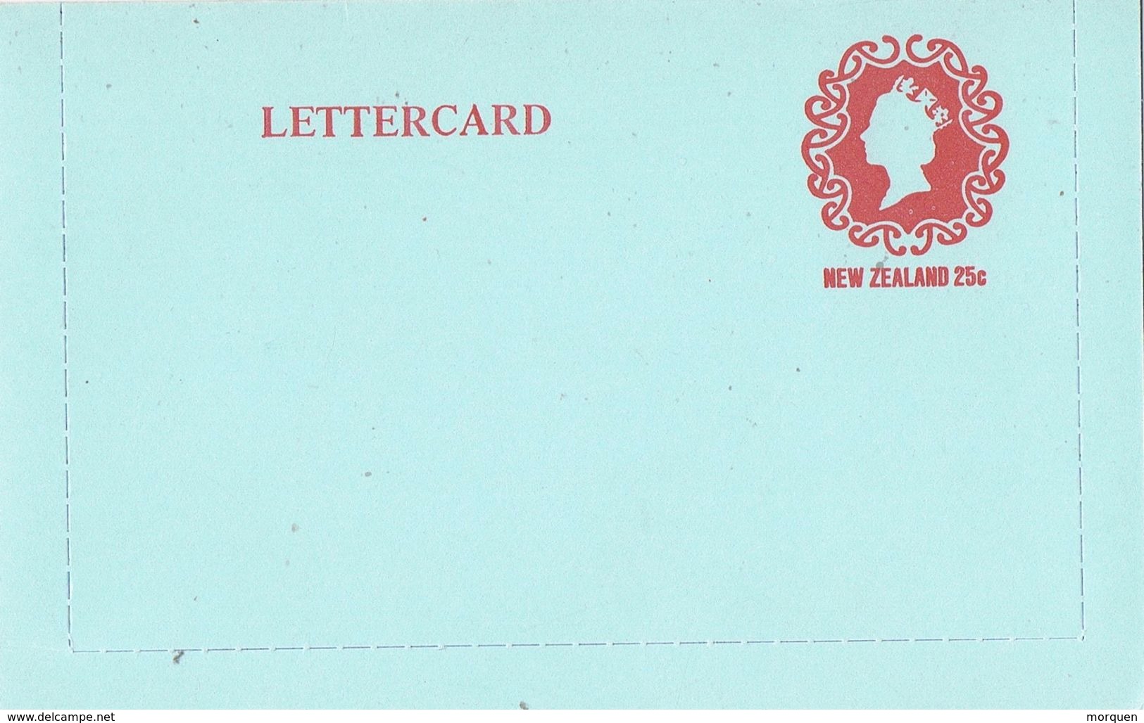 25625. Entero Postal, Lettercard NEW ZEALAND, 25 C. ** - Entiers Postaux