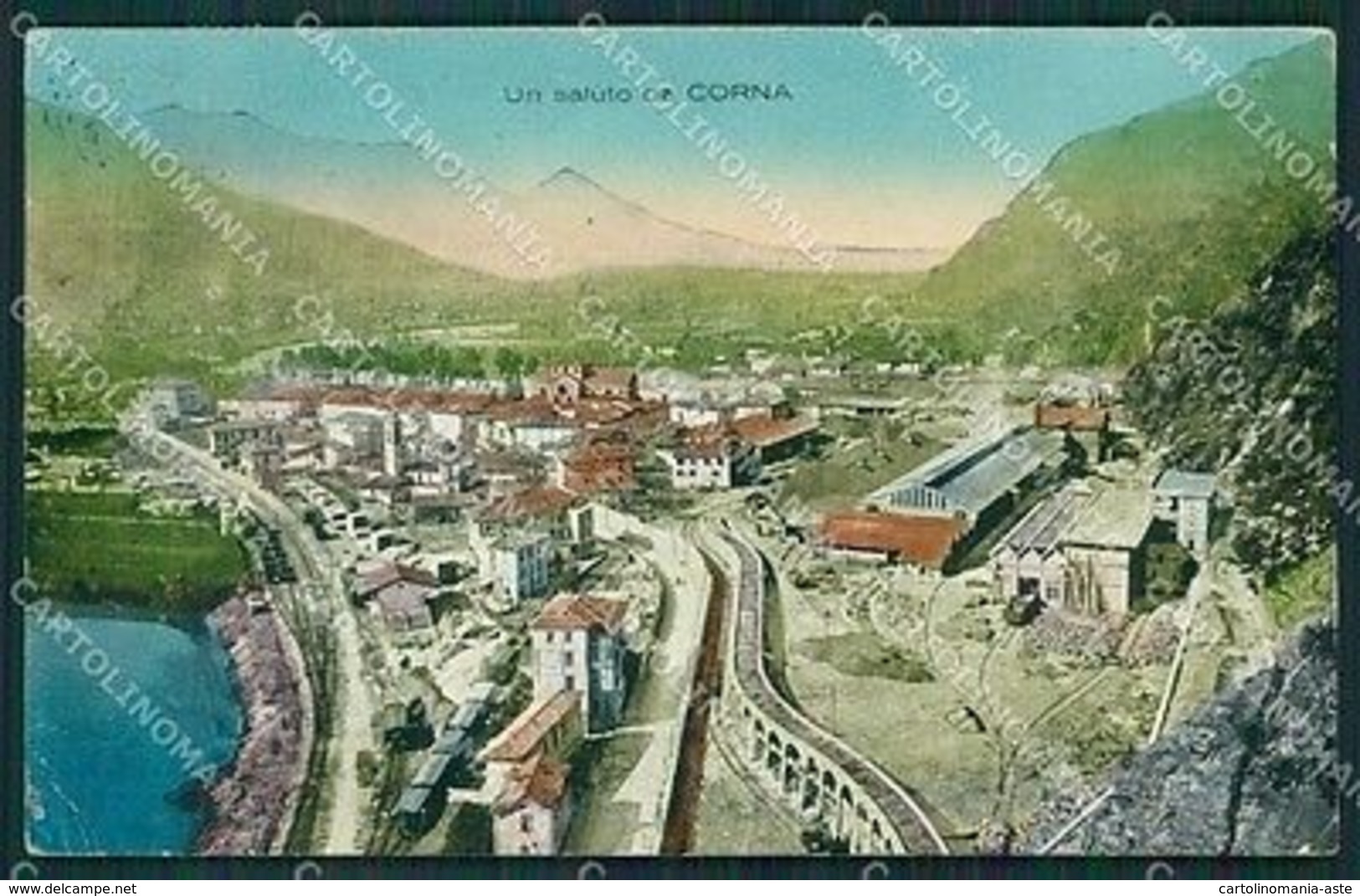 Brescia Valle Camonica Corna Cartolina QK6918 - Brescia