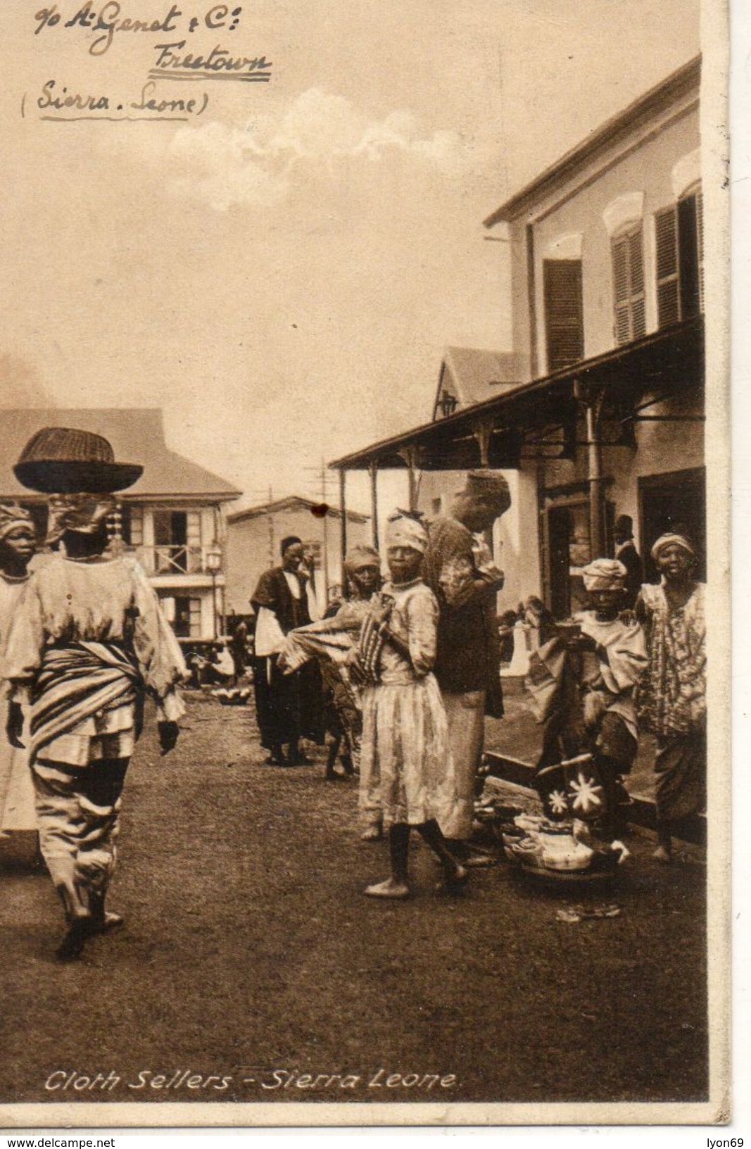 SIERRA LEONE  CLOTH  SELLERS - Sierra Leone