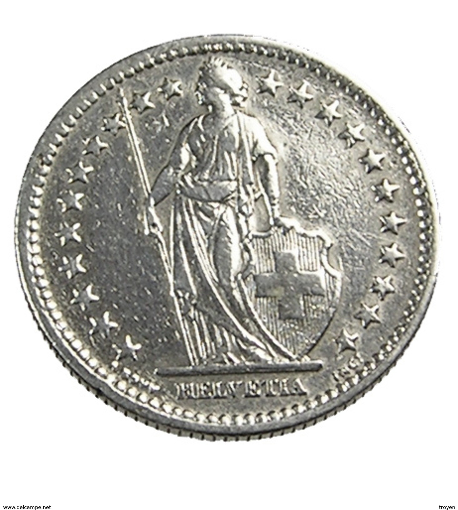 2 Francs - Suisse - 1944 - Ar. - TTB - - Otros & Sin Clasificación