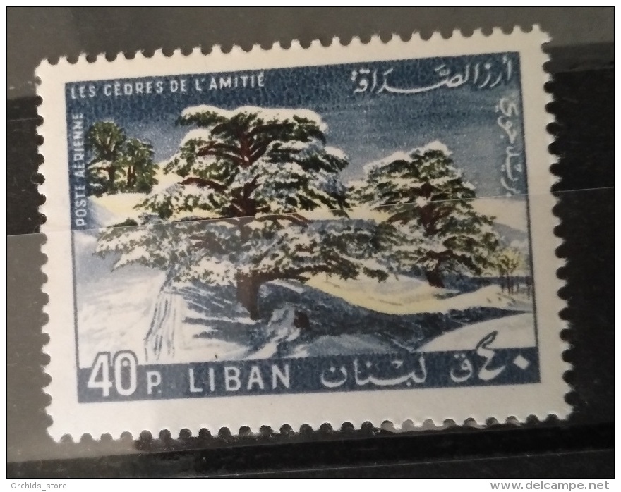 R3 Lebanon 1965 Mi. 914 MNH Stamp -  Cedars Trr Of Lebanon - Lebanon