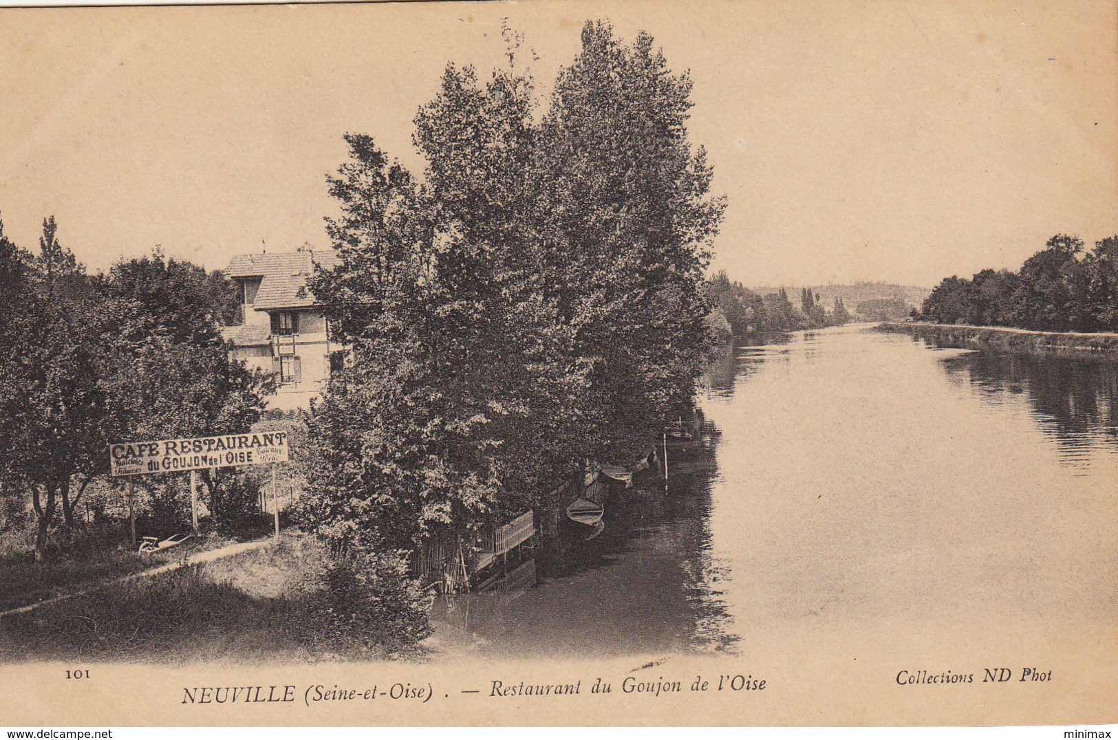 Neuville - Restaurant Du Goujon De L'Oise - Neuville-sur-Oise