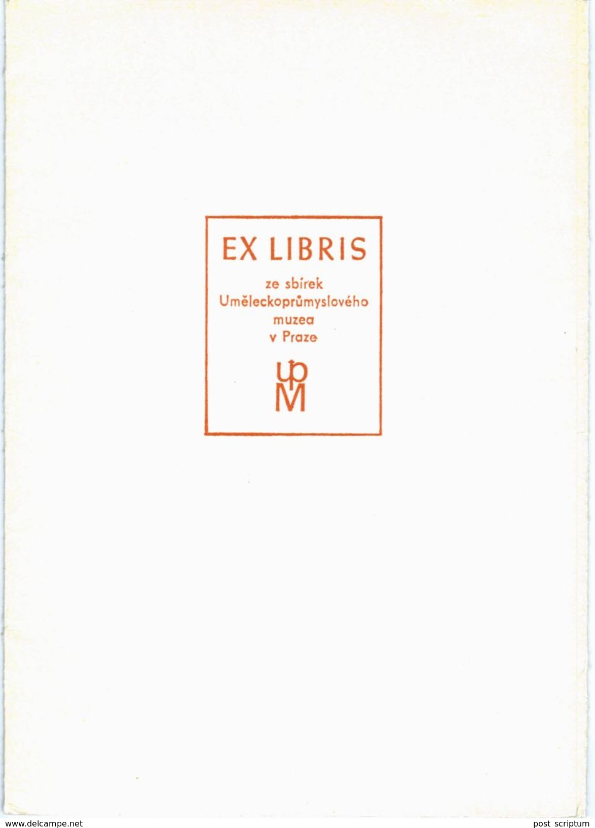 Vieux papiers - 7 Ex-libris tchèques - Ze sbirek Umeleckoprumysloveho muzea v Prage -