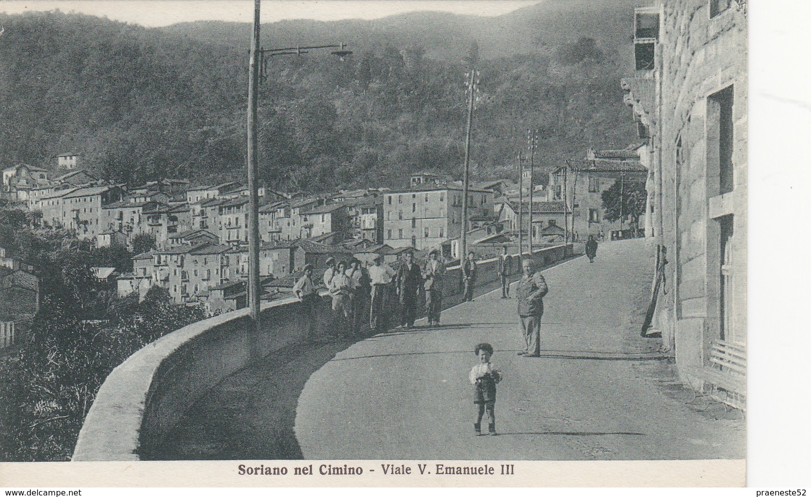 Soriano Nel Cimino-viterbo-viale V. Emanuele-viagg. - Viterbo