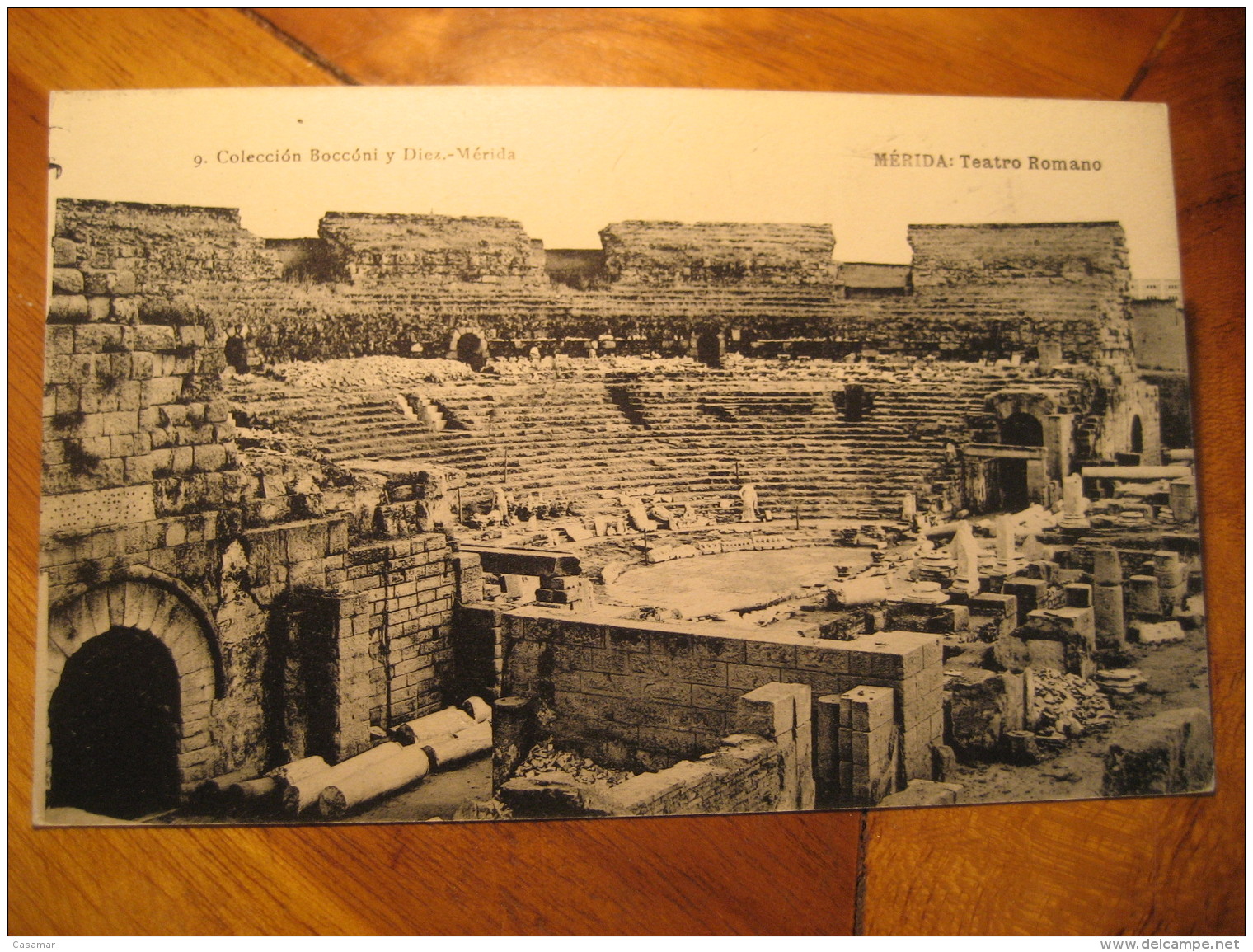 MERIDA Teatro Romano Roman Theater Theatre Archaeology Archeology BADAJOZ Extremadura Post Card SPAIN - Mérida