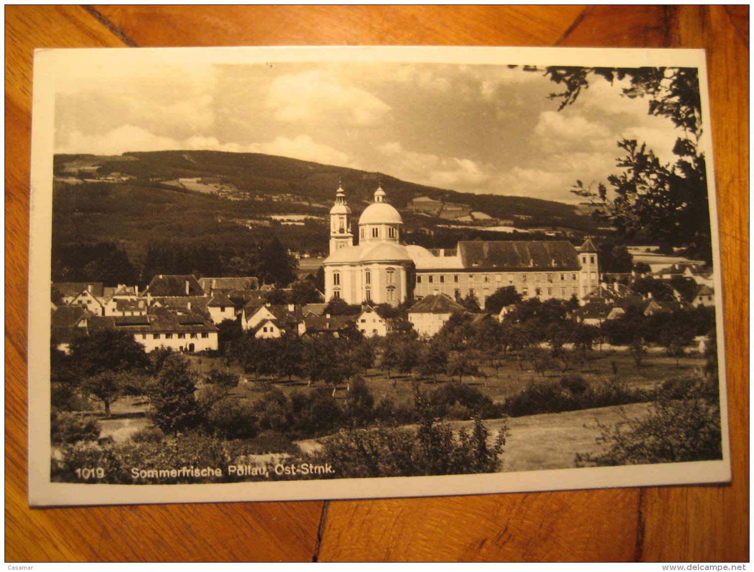 POLLAU Sommerfrische Pollau Bei Hartberg 1953 To Linz Post Card AUSTRIA - Pöllau