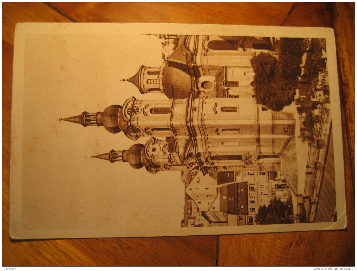 KARLSBAD Kath. Kirche Post Card CZECHOSLOVAKIA - Czech Republic