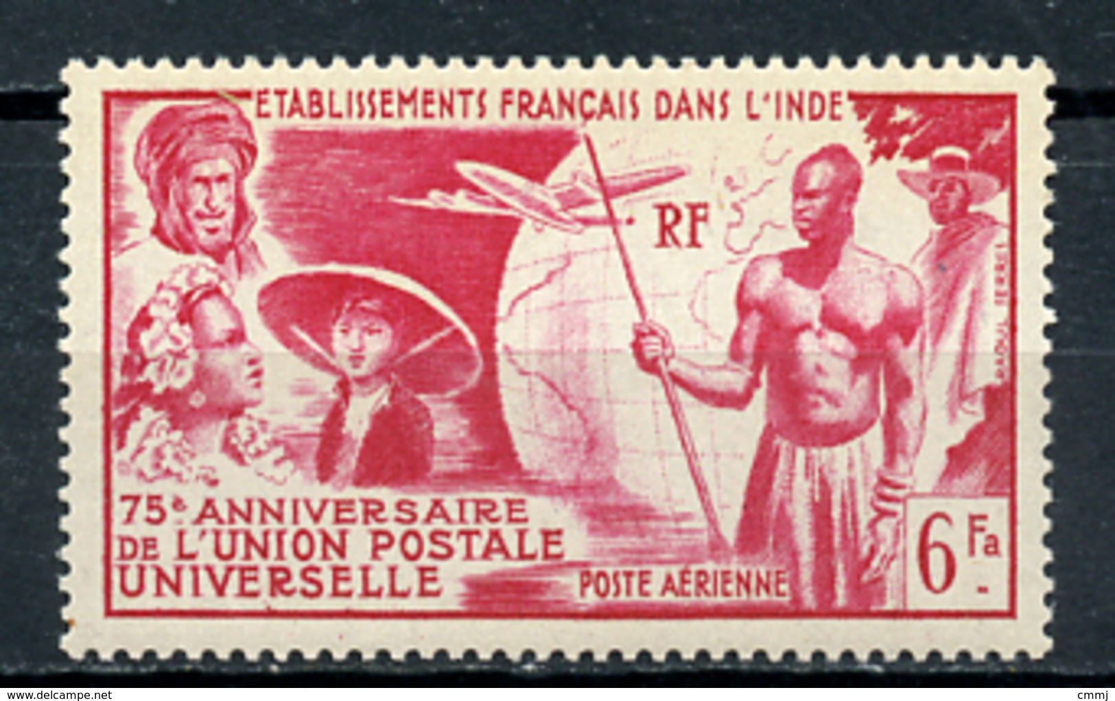 1949 -  INDIA FRANCESE - Mi. Nr. 303 -  NH - (SAND1176.12) - Neufs