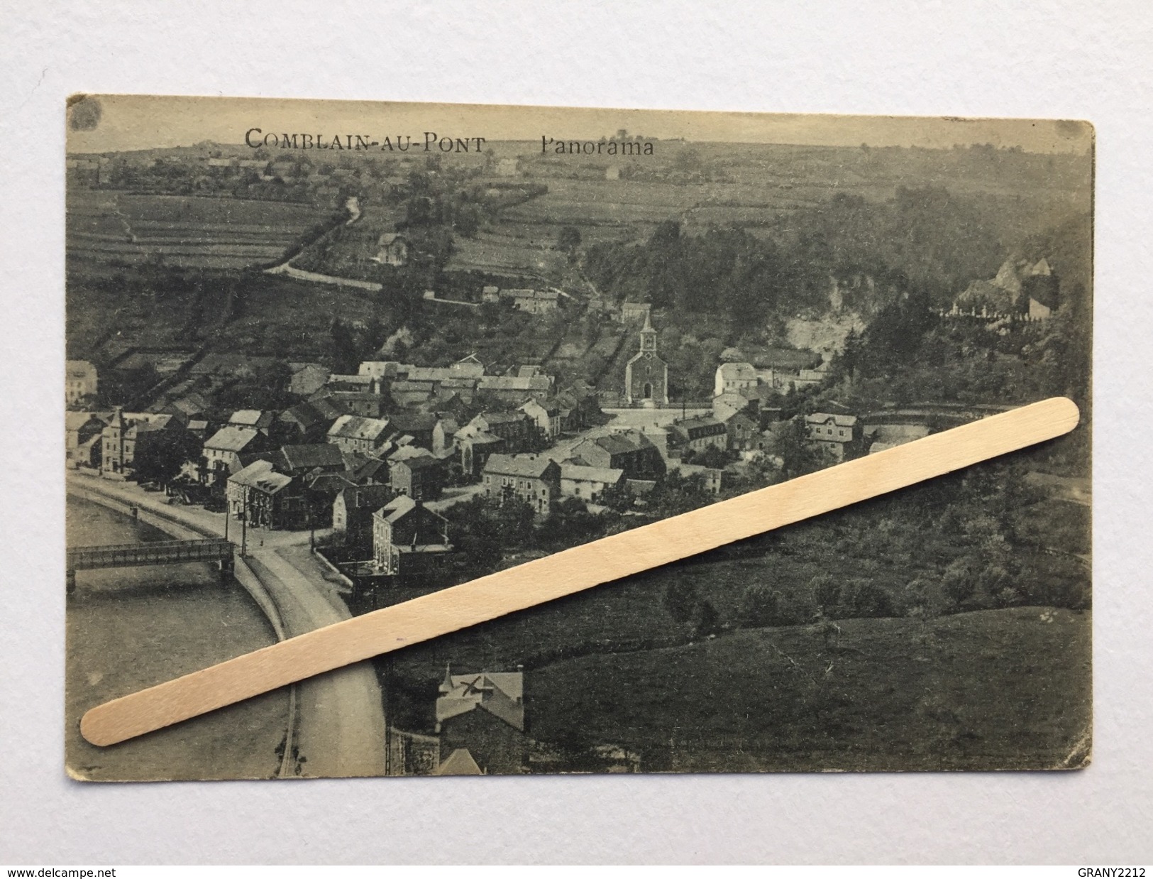 COMBLAIN-AU-PONT " Panorama ( 1919)Édit Delhaze ,Comblain-Au-Pont - Comblain-au-Pont