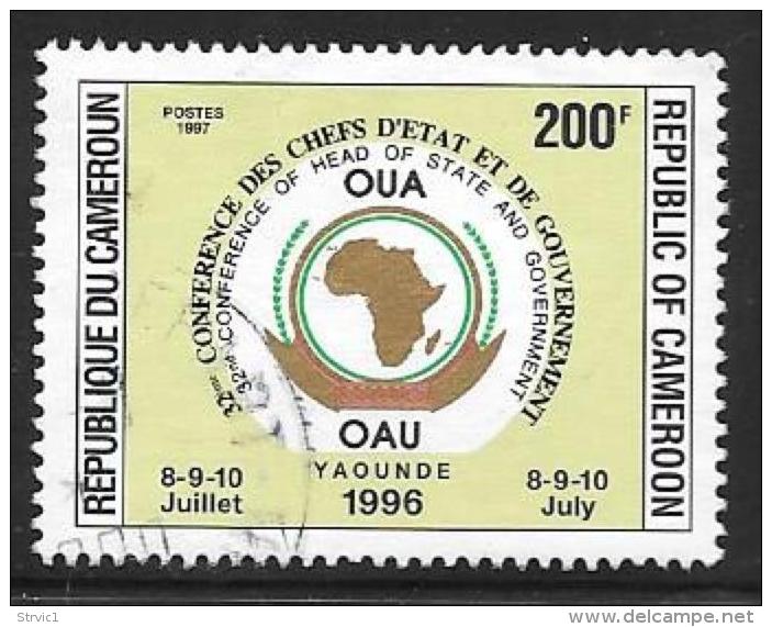 Cameroun, Scott # 902A Used OAU Conference, 1997 - Cameroon (1960-...)
