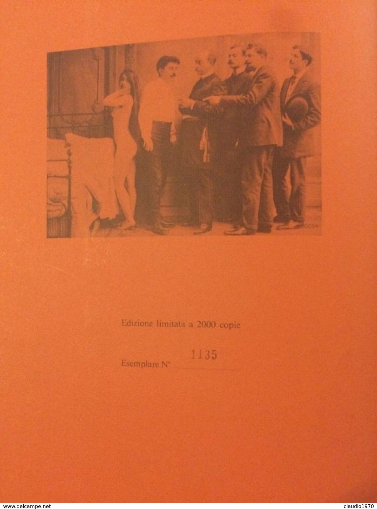 Libro Eros E Vecchi Merletti Collezione Di Rare Cartoline D'epoca