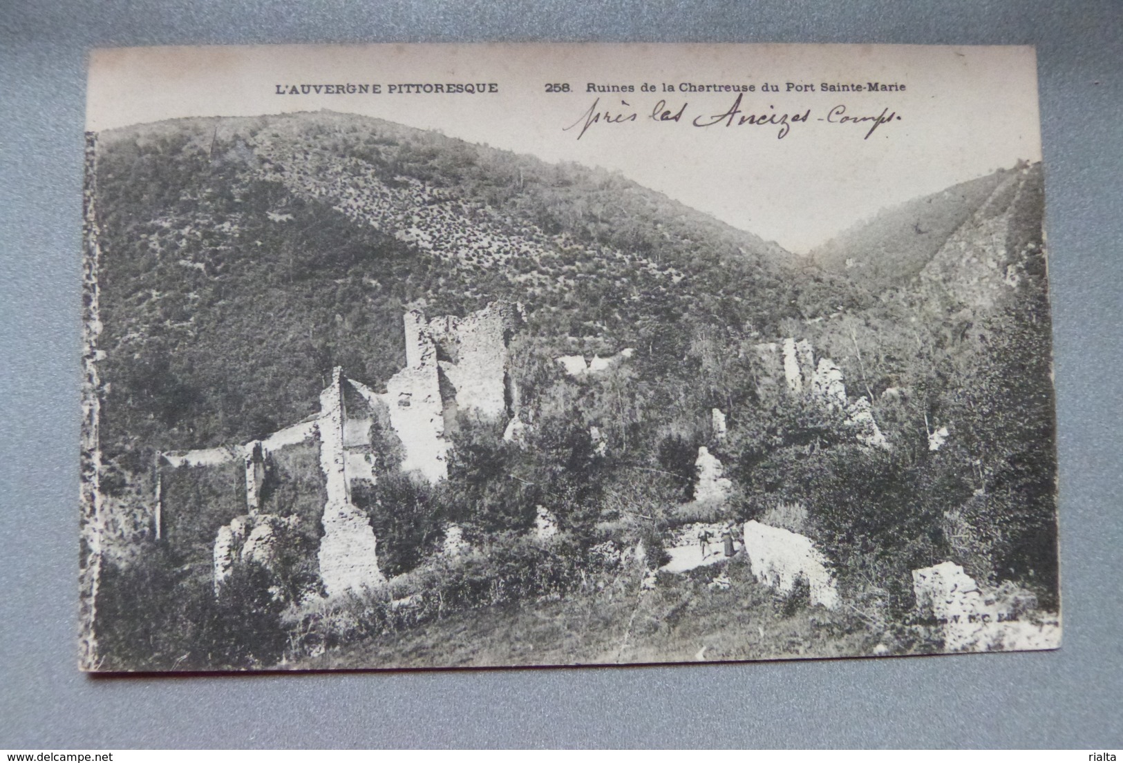 63, L'AUVERGNE PITTORESQUE, RUINES DE LA CHARTREUSE DU PORT SAINTE MARIE - Autres & Non Classés