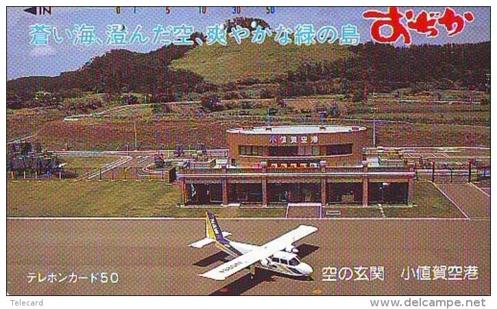 Télécarte  JAPON * 390-1226  (2301) * Phonecard JAPAN * Airplane * Flugzeug AVION * AIRLINE - Aerei