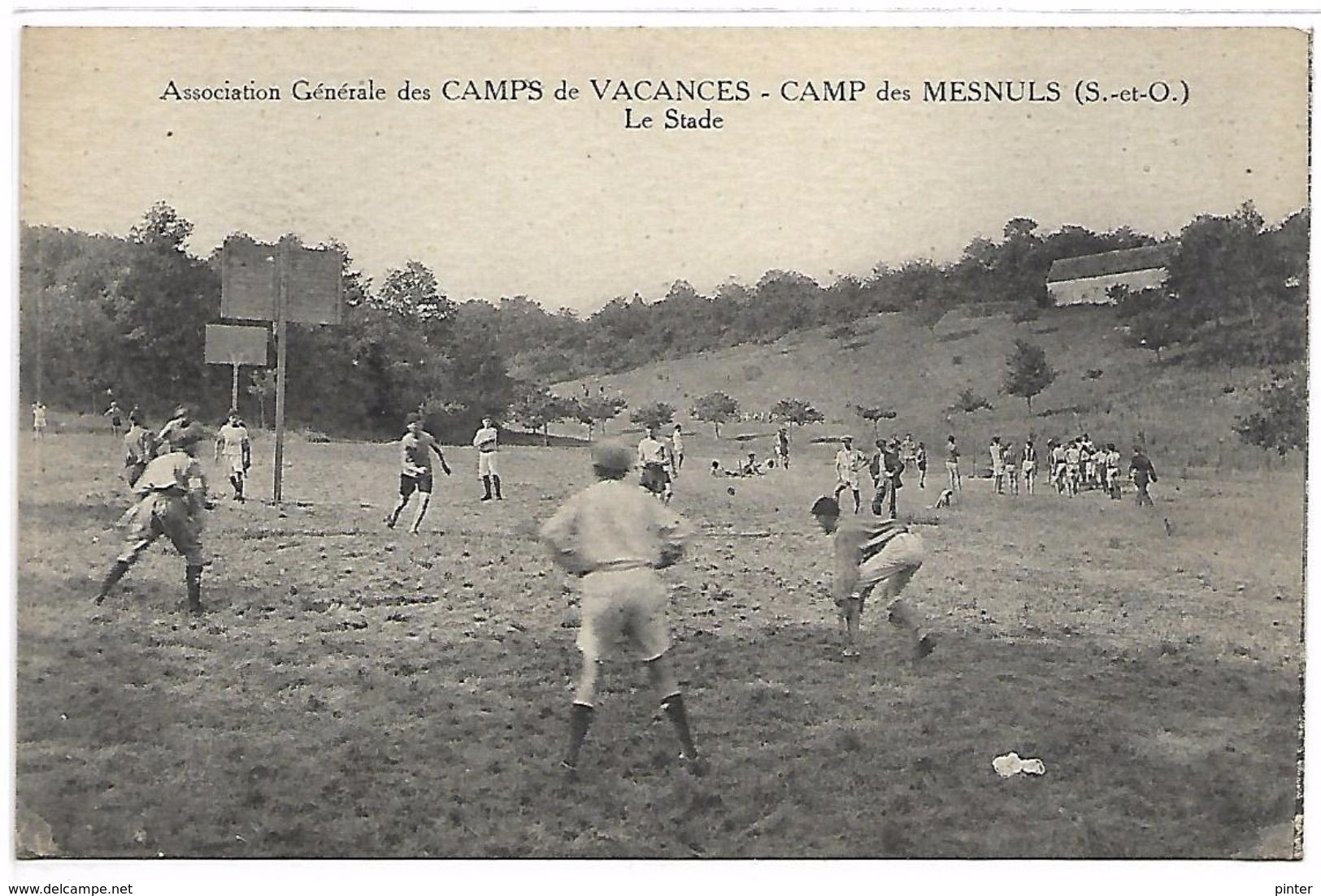 Le STADE - Association Générale Des CAMPS De VACANCES - CAMP DES MESNULS - Stades