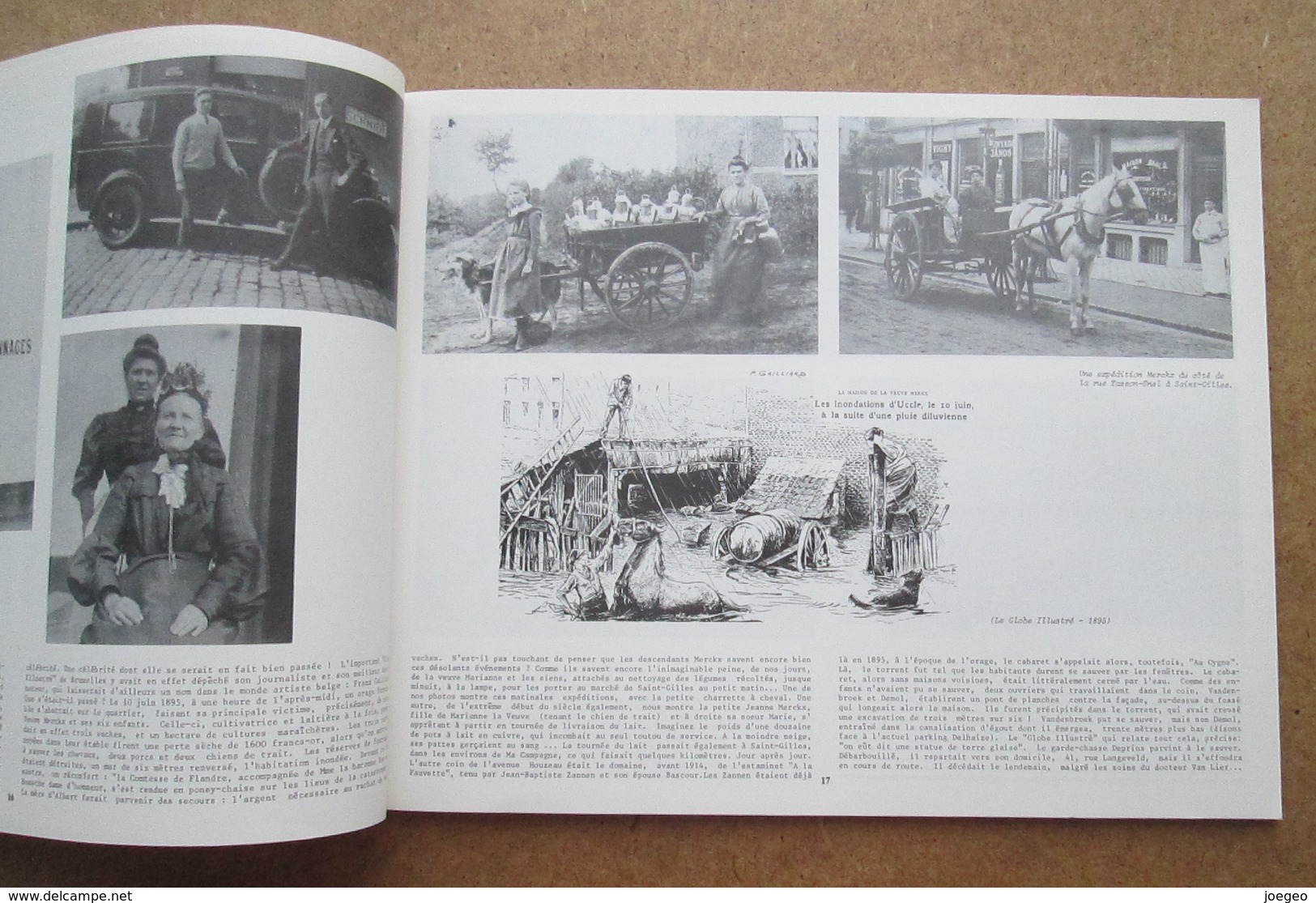 Uccle - tiroirs aux souvenirs - Jacques Dubreucq - 2 volumes / Cartes Postales - Photographies - peintures - Journaux