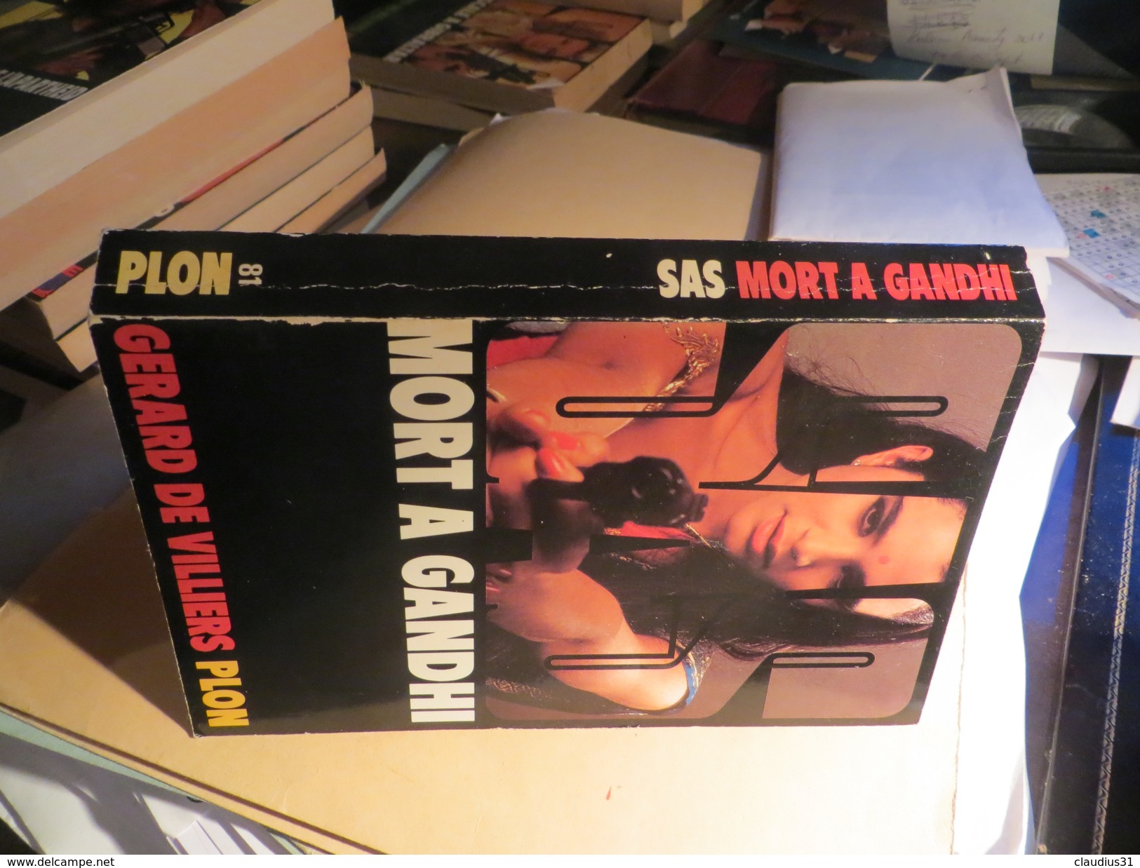 SAS N°81 Mort à Gandhi Gérard De Villiers - Gerard De Villiers