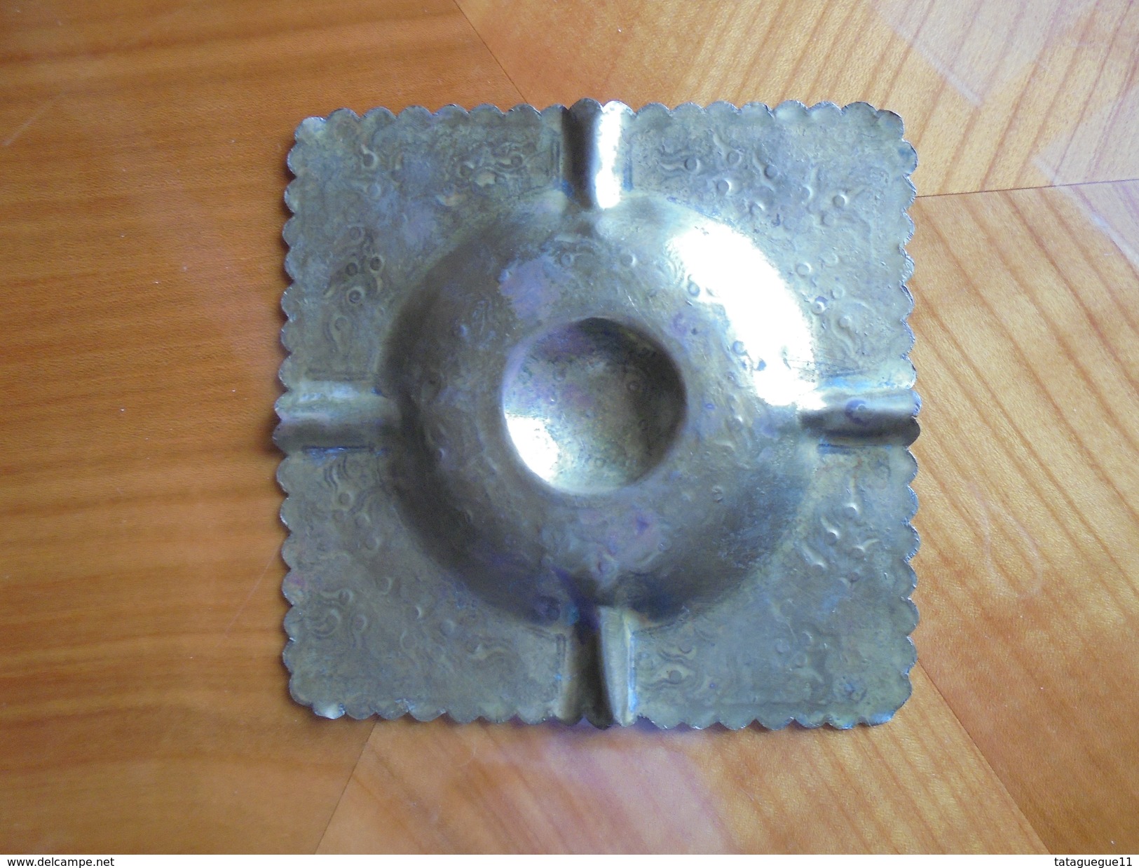 Ancien - Cendrier En Cuivre Maroc - Metall