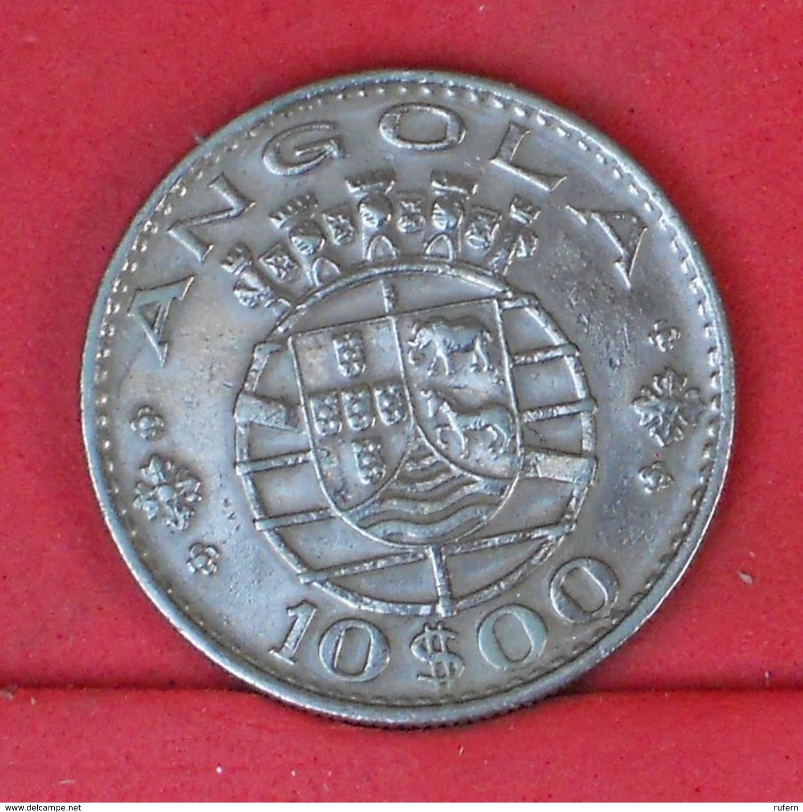 ANGOLA 10 ESCUDOS 1970 -    KM# 79 - (Nº18880) - Angola