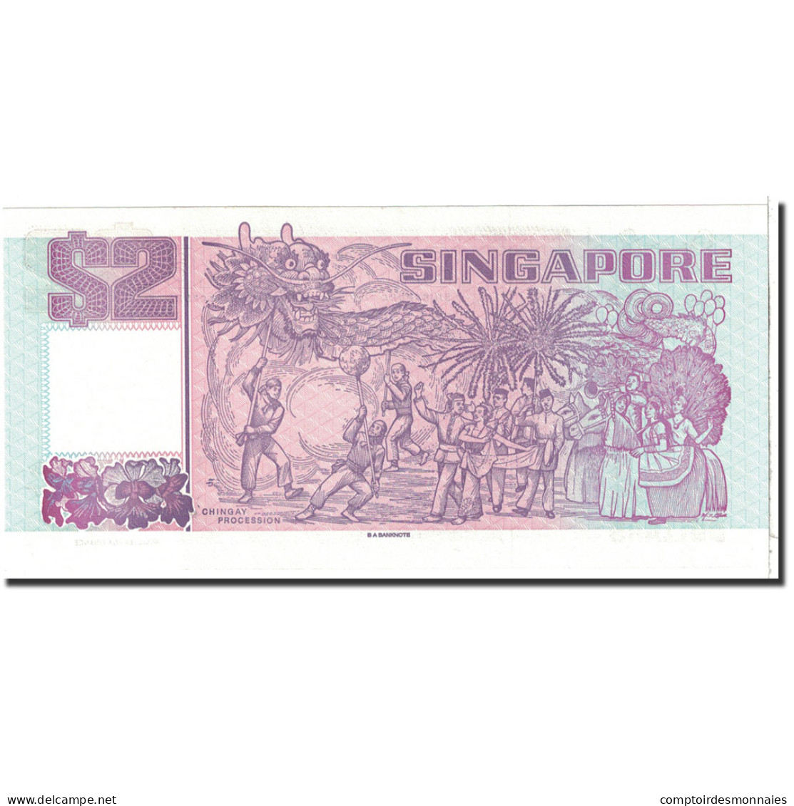 Billet, Singapour, 2 Dollars, 1997, Undated, KM:34, NEUF - Singapore