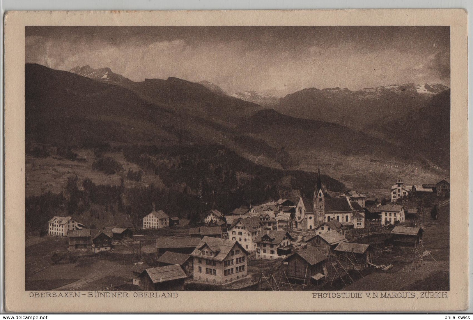 Obersaxen - Bündner Oberland - Photo: V.N. Marquis - Obersaxen