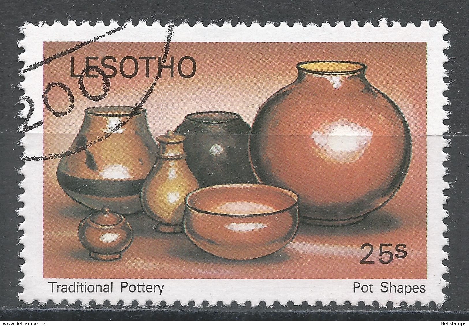 Lesotho 1980. Scott #300 (U) Pots And Jugs * - Lesotho (1966-...)