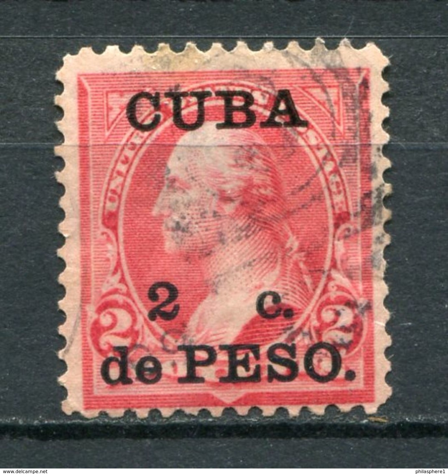 US Besetzung Puerto Principe Nr.18         O  Used        (545) - Cuba